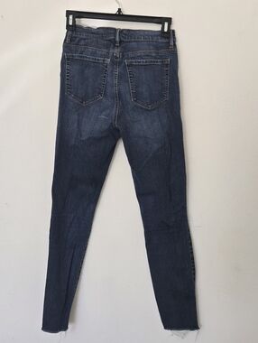 PacSun Dark Blue High-Rise Skinny Jeans